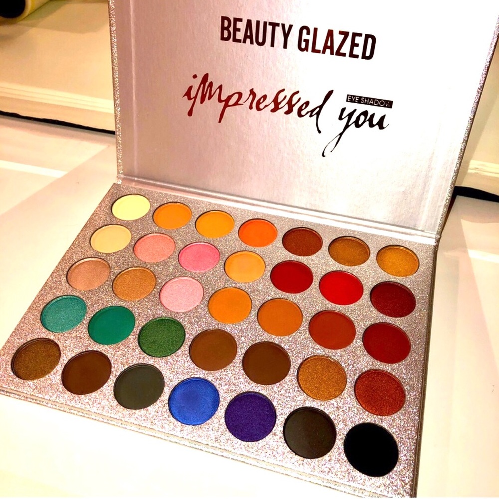 Impressed you eyeshadow palette by beauty glazed